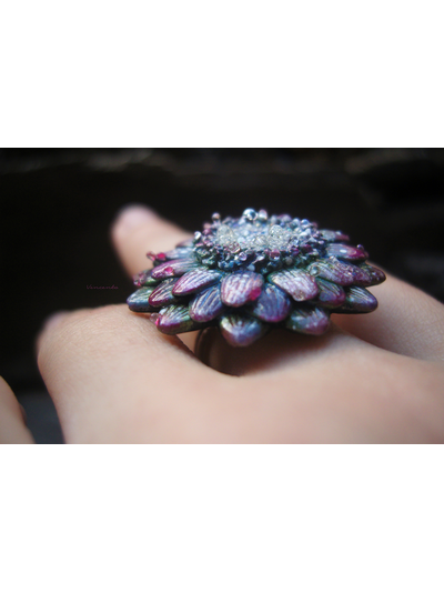 Кольцо &quot;Цветок Галлициниума&quot;