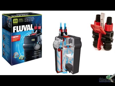 Фильтр внешний FLUVAL 307, для аквариумов до 330л