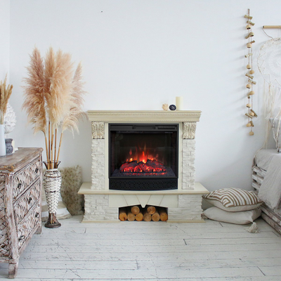 камин электрический Rockland WT с очагом Sparta 25.5 LED