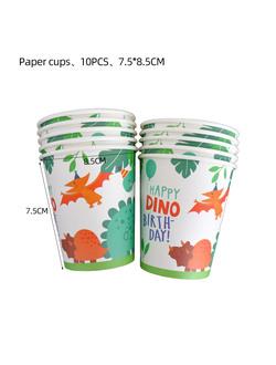 Стаканы нв дино 10шт