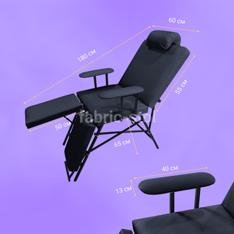 Педикюрное кресло (черное)