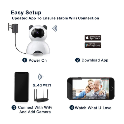 Камера наблюдения SMART HD IP "Панда" 1080p