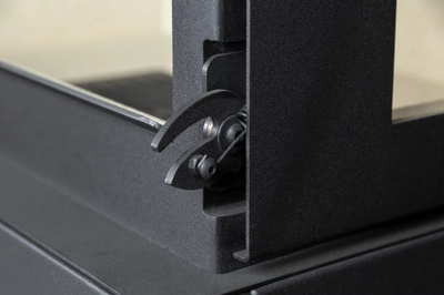 Камин Крит черный / графит, Экокамин (Россия)