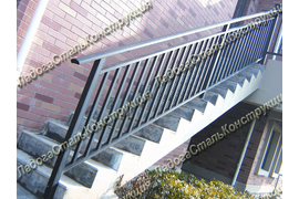 металлические ограждения лестниц