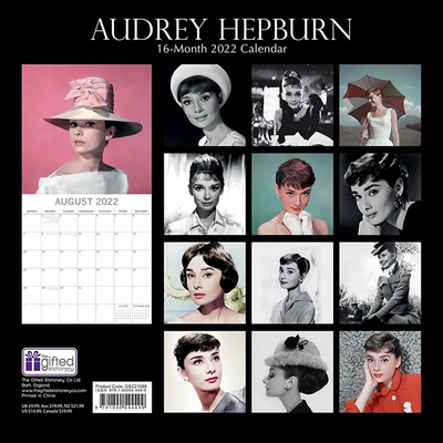 Audrey Hepburn Official Календарь 2022, Иностранные перекидные календари 2022, Intpressshop