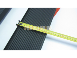 Пороги подножки "Classik Black" 1850 мм для Geely MONJARO I 2021-