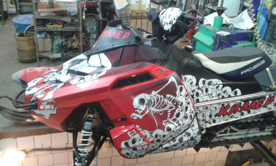 POLARIS RMK 509 2015 наклейки снегоход полярис Екатеринбург УФА Тагил Тюмень РЕЖ