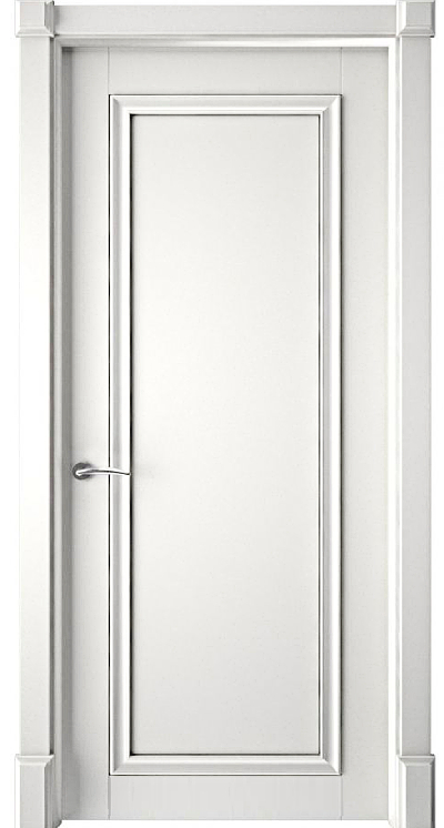 Прага 1 эмаль белая