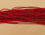 Канитель мягкая, цвет красный, 1 мм
