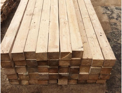 Брус обрезной 100х100х6000мм сорт1-2