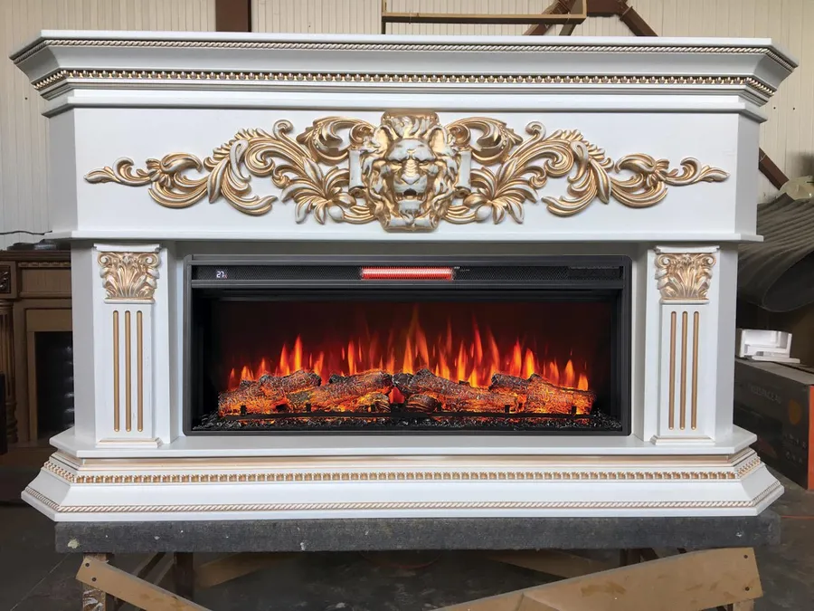 Линейный камин электричесский Бастион