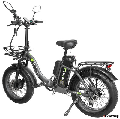 Электровелосипед Syccyba H2 (F11) DUAL 20AH серый