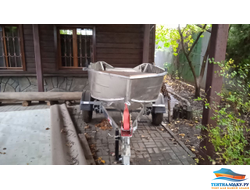 Тент на лодку Алюмакс-355