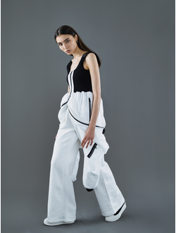 Бомбер Reverse Белый