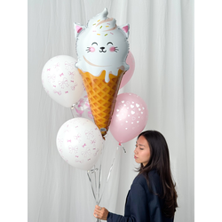 Связка шариков Кот-пломбир