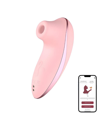 HX029A Вакуумный стимулятор BeYourLover HIBA с функцией нагрева и управлением через приложение