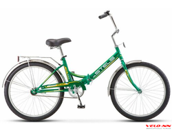Велосипед 24" STELS Pilot-710 Z010/зелено-желтый