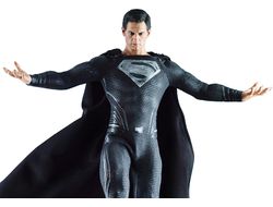 Супермен ("Лига Справедливости" Зака Снайдера) - Коллекционная ФИГУРКА 1/6 BLACK TRANSCENDENT (BY-015) - BY-ART