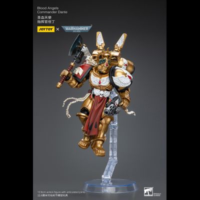 Данте, командор Кровавых Ангелов (Warhammer 40k) - КОЛЛЕКЦИОННАЯ ФИГУРКА 1/18 Blood Angels Commander Dante (JT8575) - JOYTOY
