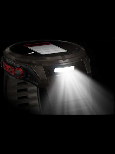 Часы Garmin Fenix 8 Pro — 51 мм MicroLED Sapphire Carbon Gray DLC Titanium Black / Pebble Gray