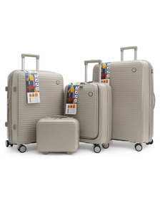 Чемодан маленький Freedom Brain Полипропелен S бежевый