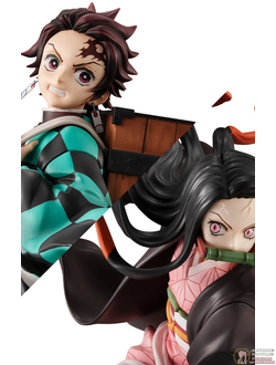 Фигурка Тандзиро Камадо, Нэдзуко Камадо (Kamado Tanjirou, Nezuko Kamado Kamado Kyoudai Set)