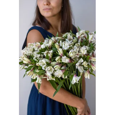 Моно букет цветов № 301