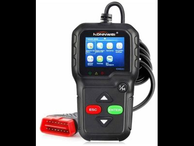 Автомобильный универсальный диагностический сканер KONNWEI KW 680 (Black)