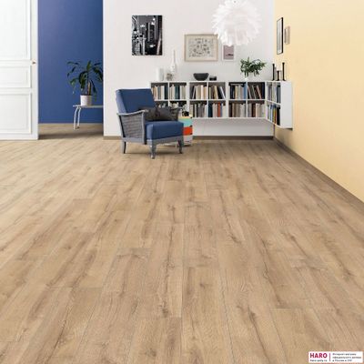 Ламинат Haro Tritty 90 Дуб Высокогорный Трехполосный 538855 32 класс толщина 7 мм с фаской 2.22 м2