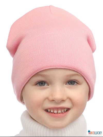 Шапка 22202-01 розовый 48-52