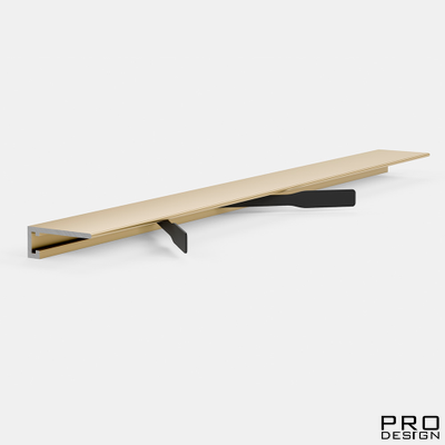 Щелевой плинтус PRO DESIGN MINI 7067 Шампань