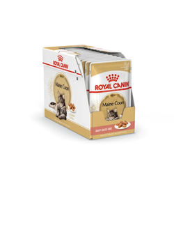 Royal Canin (Роял Канин) Maine Coon Adult Влажный корм (пауч) для кошек породы мейн-кун старше 15 месяцев, 85 г