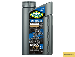 Масло моторное YACCO MVX 500 4T 15W50 (1л)