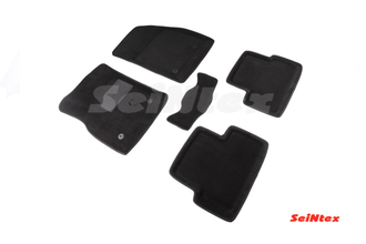 Комплект ковриков 3D CHEVROLET CRUZE черные (компл)