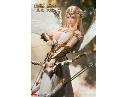 ПРЕДЗАКАЗ - Светлая эльфийка-ангел - Коллекционная фигурка 1/6 Dawn Angel (White) (PL2025-233A) - TBLeague ?ЦЕНА: 27700 РУБ.?