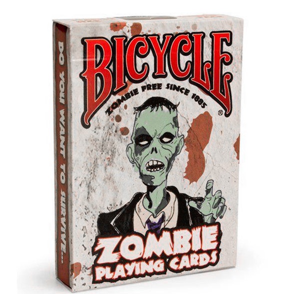 Bicycle zombified playing cards 2025