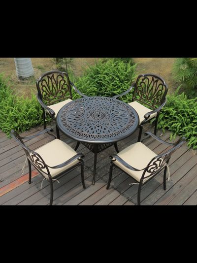 Садовый комплект из литого алюминия Palermo