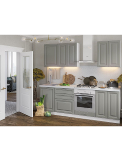 КУХНЯ КАРИНА ЭМАЛЬ -02.1 размер 240