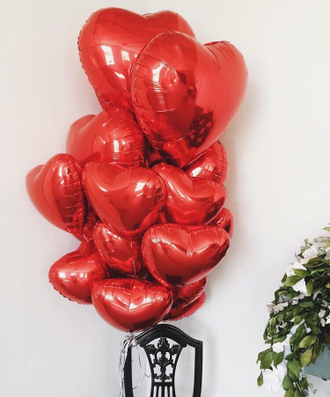 фольгированное воздушное сердце купить в краснодаре