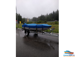 Тент на лодку  WINDBOAT 38М