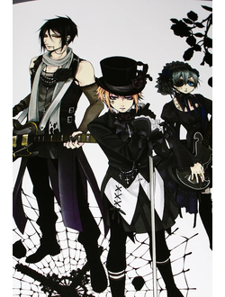 Оригинальный Арт Бук Black Butler / Kuroshitsuji Artworks 2 (Темный Дворецкий)