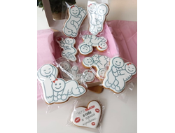 Пряник на 14 февраля