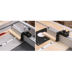 Упор с линейкой и ограничителем для транспортира "V.PRO"