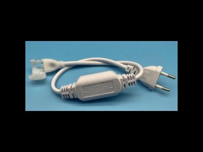 General шнур питания с вилкой для гибкого неона сеч 16х16мм G-2835-P-IP67-BSNL уп. по 1шт 521121