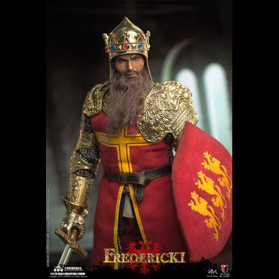Император Фридрих I Барбаросса (эксклюзивная медная версия) - КОЛЛЕКЦИОННАЯ ФИГУРКА 1/6 SERIES OF EMPIRES - FRIEDRICH I (EXCLUSIVE COPPER VERSION) (SE108) - COOMODEL