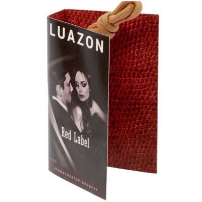 Автоароматизатор подвесной в бутылке в открытке. Парфюм.