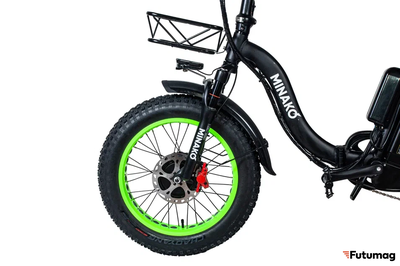 Электровелосипед Minako F11 Dual Салатовый