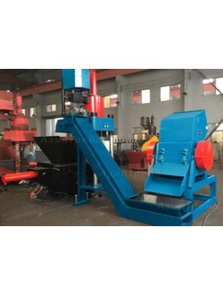 Пресс для брикетирования металлической стружки