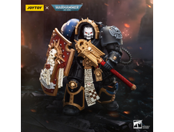 Капеллан-терминатор Ультрамаринов (Warhammer 40k) - КОЛЛЕКЦИОННАЯ ФИГУРКА 1/18 Ultramarines Chaplain in Terminator Armour (JT7080) - JOYTOY