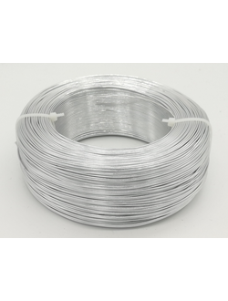 Проволока алюминиевая, 1 мм 10м цвет серебро